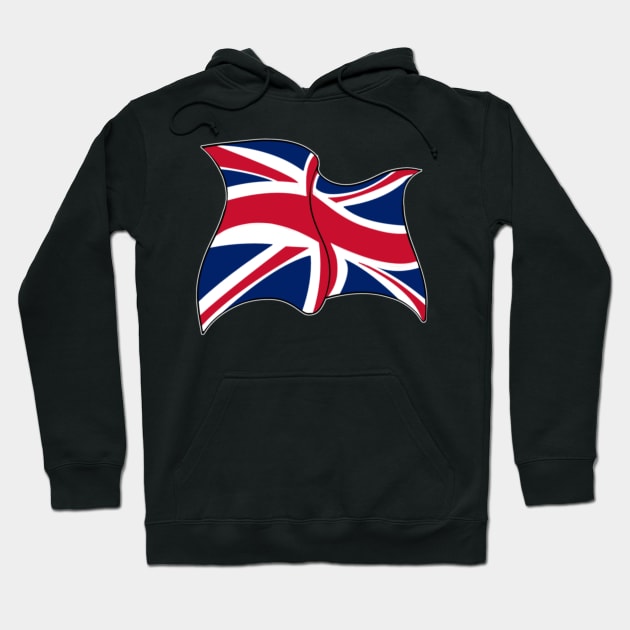 Union Jack - sports, flags, and culture inspired designs Hoodie by STearleArt